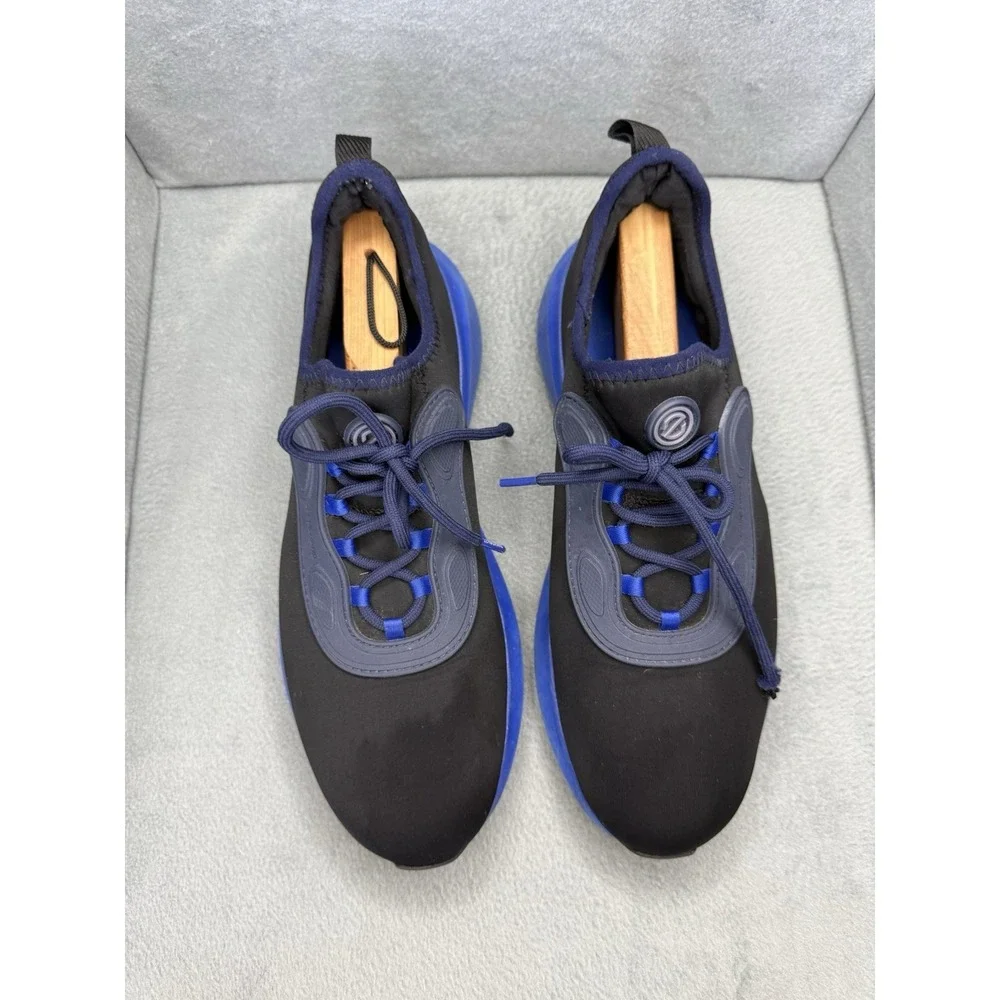 Cole Haan Zerogrand Changepace Men's 10 Black Marine Blue Sneakers C35513